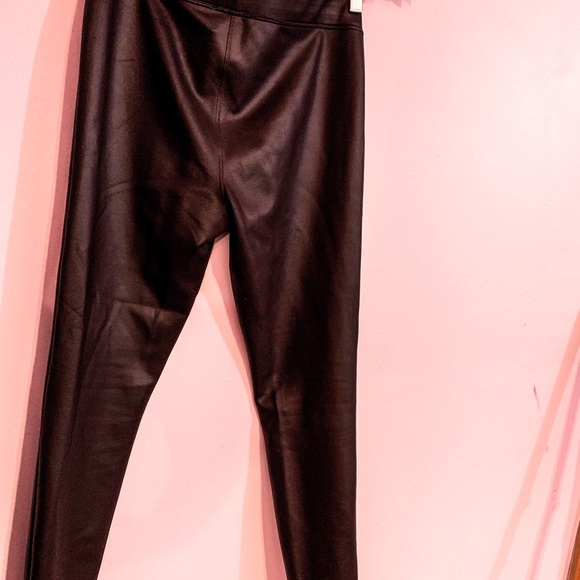 Express Faux Leather Leggings - HIgh waist- Small - Picture 4 of 5